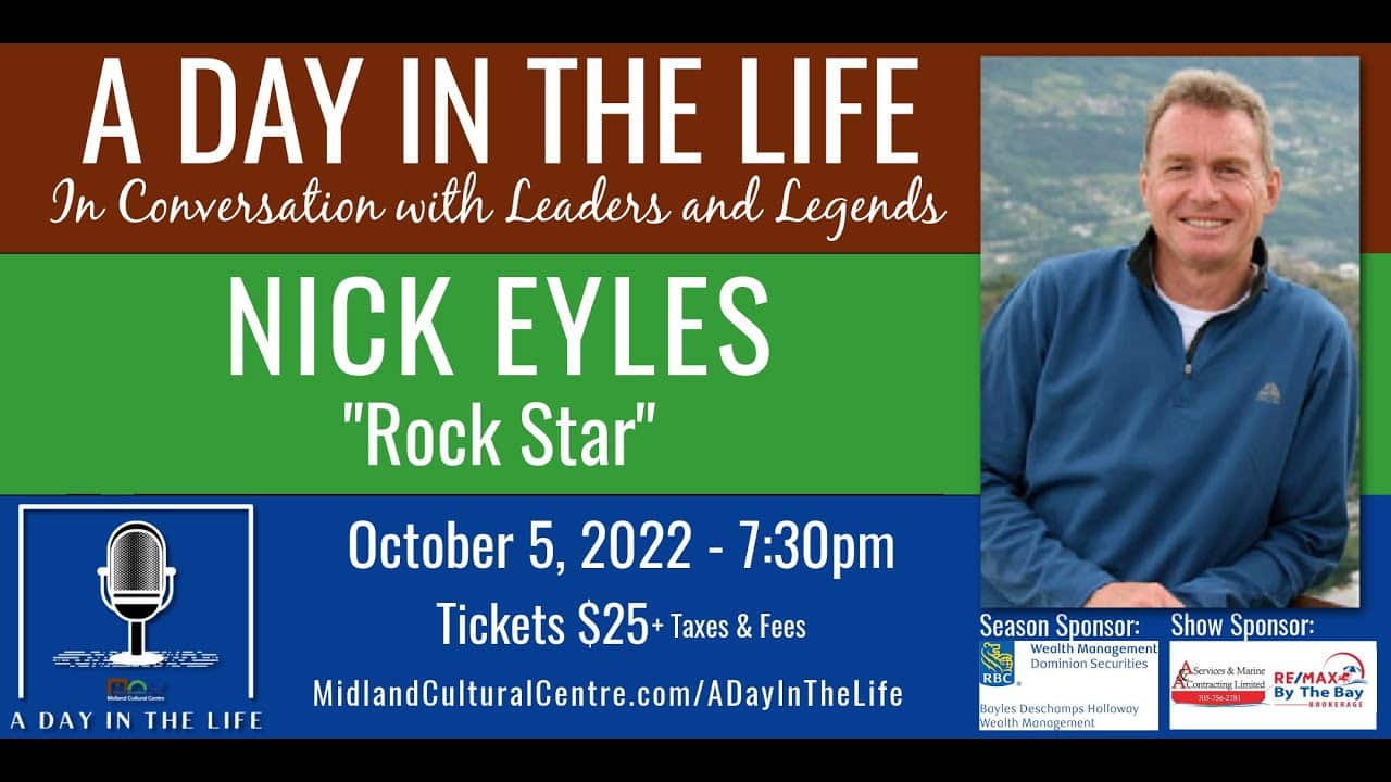 Event poster for conversation series